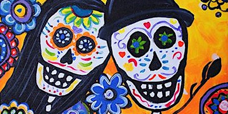 Paint and sip this fabulous painting Dia de los Muertos in Roseville