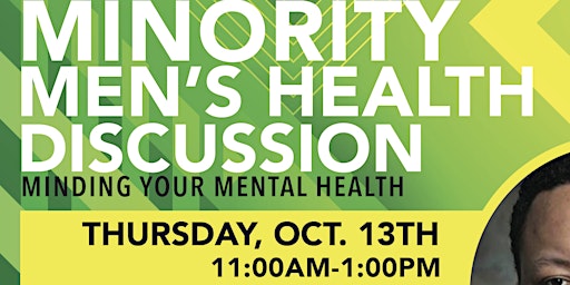 Minority Men's Health Discussion- Minding Your Mental Health