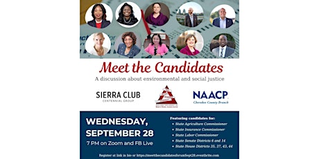 Meet the Candidates: A Discussion about Environmental and Social Justice