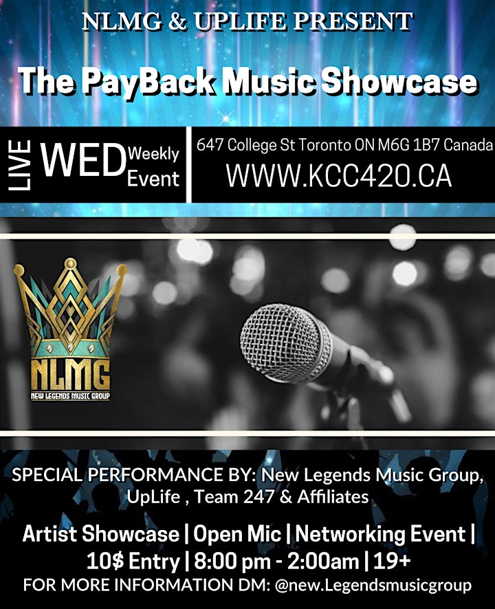 The Payback Music Showcase image
