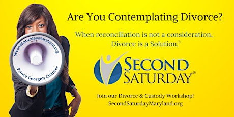 Second Saturday Divorce Workshop | Prince George's Chapter, Maryland