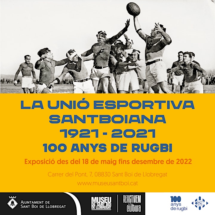 Imagen de Visita guiada "La Unió Esportiva Santboiana, 1921-2021. 100 anys de rugbi"