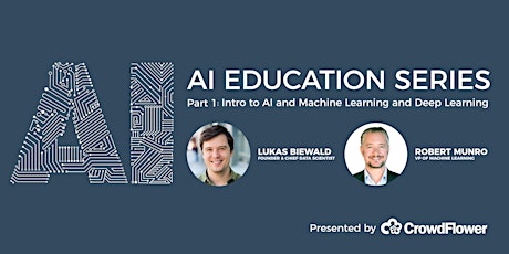 AI Education Series Part 1: Intro to AI, Machine Learning & Deep Learning primary image