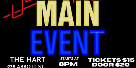 Comedy Ring Sunday Night's Main Event 8pm Live Stand-up Comedy