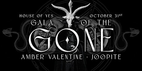 GALA OF THE GONE with Amber Valentine &  Joopiter | Halloween