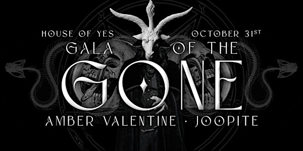 GALA OF THE GONE with Amber Valentine &  Joopiter | Halloween