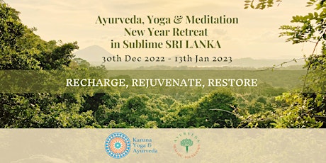 Hauptbild für Ayurveda, Yoga & Meditation New Year Retreat  in Sublime Sri Lanka