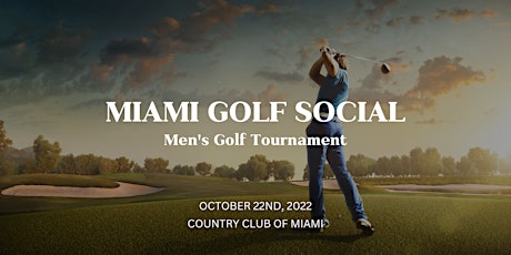Miami Golf Social - Men's Golf Tournament