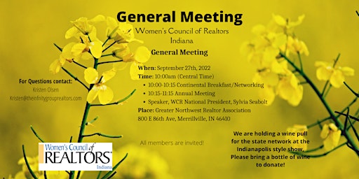 Women's Council of Realtors-Indiana General Meeting
