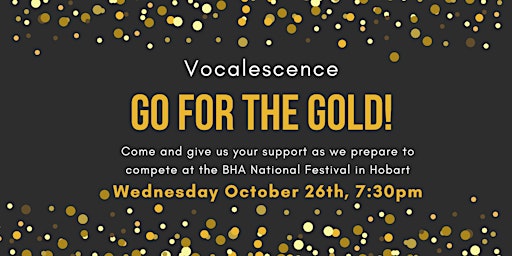 Vocalescence Go for the Gold - BHA  National 2022