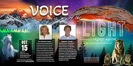Voice of the Light speaking at Skokie Aglow for a Midwest Awakening