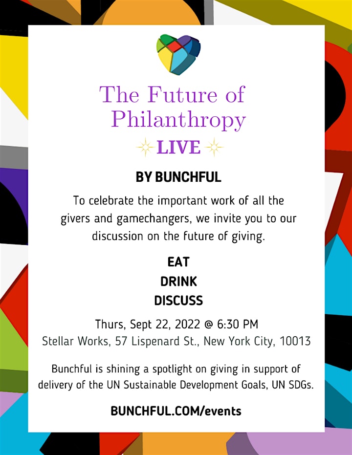 The Future of Philanthropy is  going -Live- image