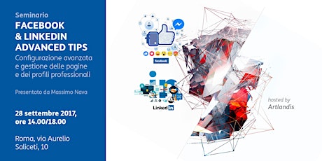 Immagine principale di Seminario: Facebook & LinkedIn Advanced Tips  