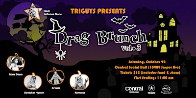 Tri Guys Presents: Drag Brunch Vol. 3 - A Halloween Extravaganza!