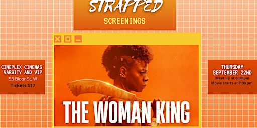 STRAPPED SCREENING: The Woman King primary image