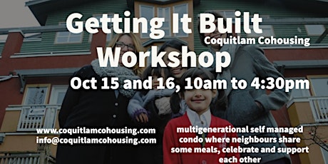 Coquitlam Cohousing - Getting It Built Workshop