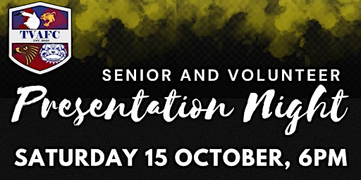 TVAFC Senior  and Volunteer Presentation Night 2022