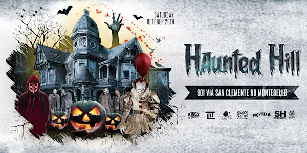 HAUNTED HILL 21+ HALLOWEEN PARTY @ LIT LA NIGHTCLUB / $10 BEFORE 10PM