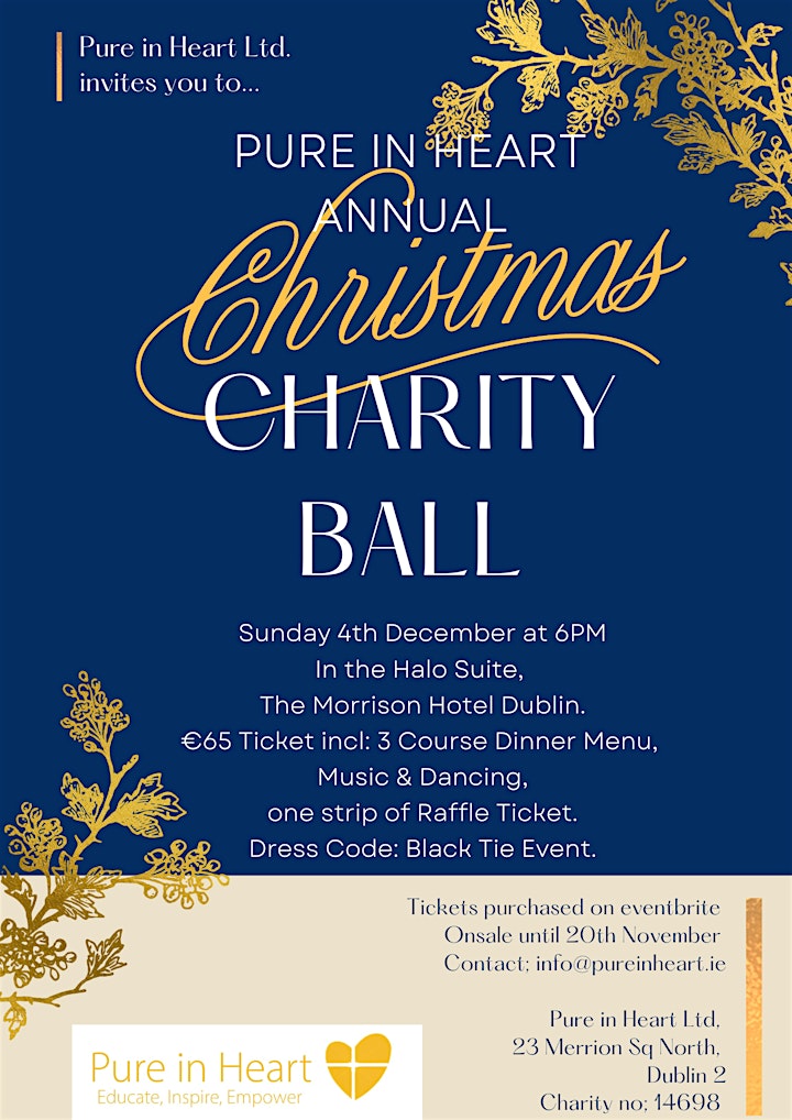 Pure in Heart Christmas Charity Ball image