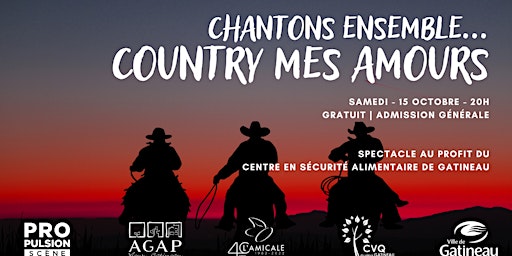Chantons ensemble...Country mes amours!