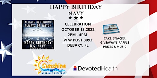 Navy Birthday Celebration at the VFW Post 8093