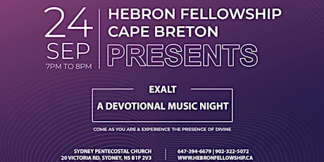 Exalt : A Devotional Music Night