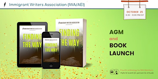 IWA's AGM and BOOK LAUNCH