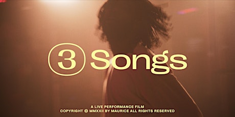 3 SONGS: A LIVE PERFORMANCE FILM (SCREENING)