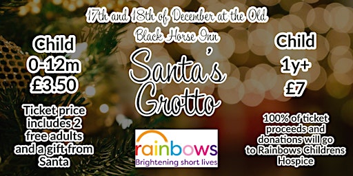 Santa's Grotto for Rainbows Children's Hospice