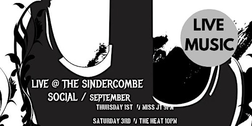 LIVE MUSIC @ THE SINDERCOMBE SOCIAL