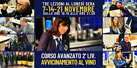 Imagen principal de CORSO AVANZATO DI AVVICINAMENTO AL VINO - 2° LIVELLO