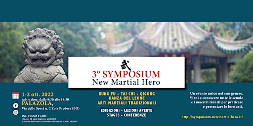 3° Symposium New Martial Hero