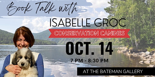 Book Talk: Conservation Canines with Isabelle Groc