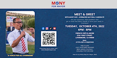 Meet & Greet with Mony Nop