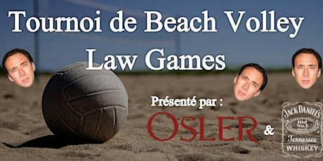 Tournoi de Beach Volleyball Lawgames par Osler et Jack Daniel's primary image