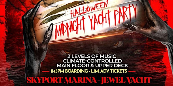 Hip Hop vs Reggae® NYC Halloween Saturday Midnight Jewel Skyport Marina