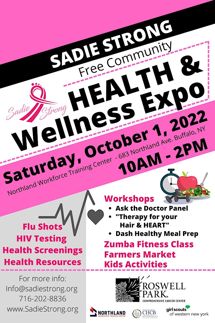 4th Annual Sadie Strong Free Community Health & Wellness Expo image