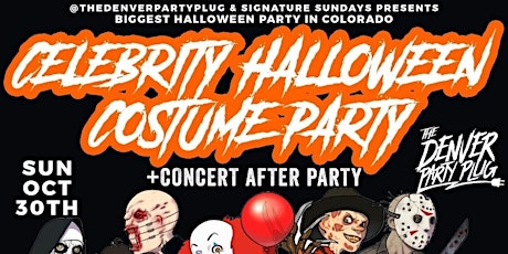 CELEBRITY HALLOWEEN COSTUME PARTY + CONCERT AFTER PARTY