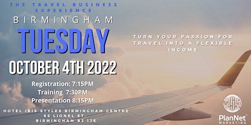 The Travel Business Experience  - Birmingham