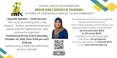 Muslim Family Services of Colorado's 25th Anniversary Celebration
