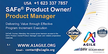 SAFe® Product Owner/Product Manager Certification