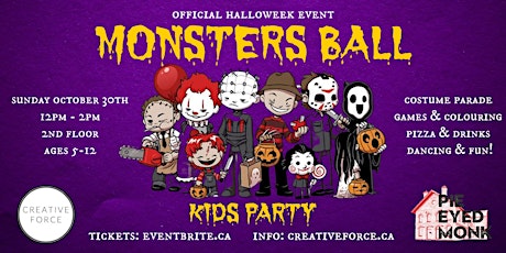 MONSTERS BALL Kids Party