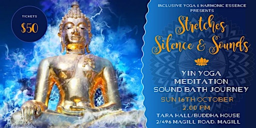 Hauptbild für Stretches, Silence and Sounds - Yin Yoga & Sound Immersion