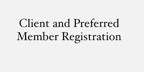 CLIENT and PREFERRED MEMBER October Challenge Registration