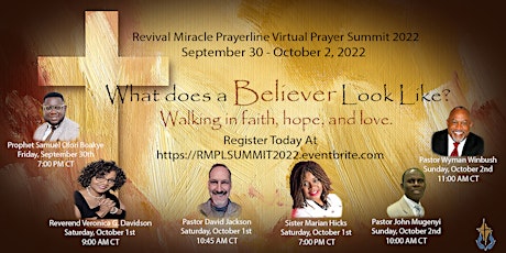 Revival Miracle Prayerline Virtual Prayer Summit 2022