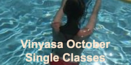 Aqua Yoga Vinyasa Single Classes October primary image