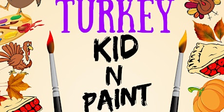 Turkey Kid 'N' Paint