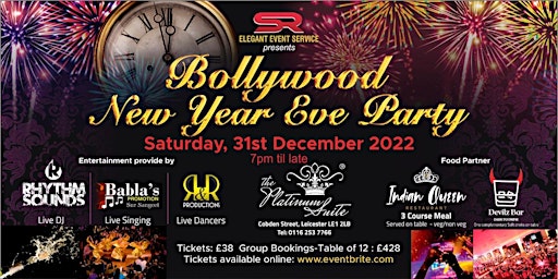 Bollywood NYE Party 2022/23 Leicester