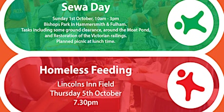 CHN Sewa Day - Homeless Feeding primary image