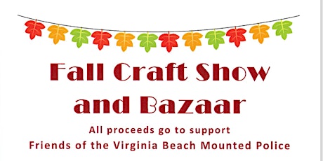 Fall Craft Show and Bazaar